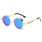Metal Alloy Round Sunglasses for Men