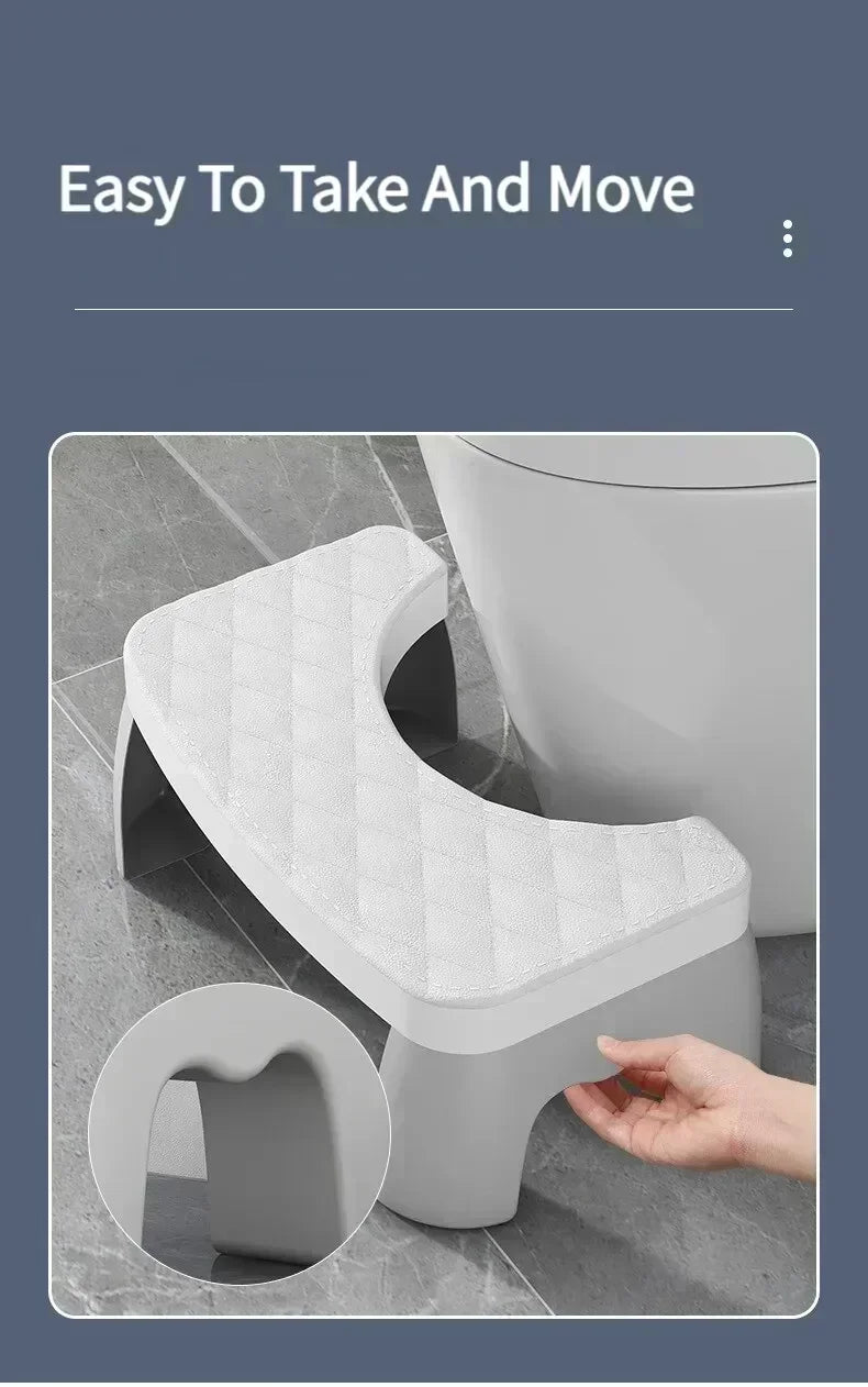 Universal Squatty Potty Toilet Stool - Plastic Waterproof Design