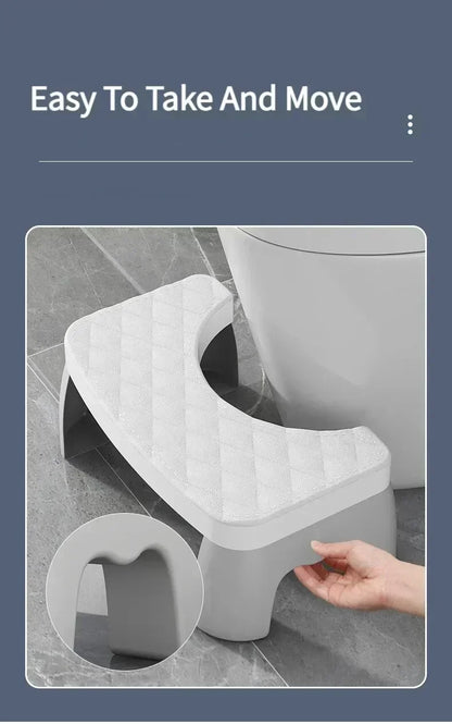 Universal Squatty Potty Toilet Stool - Plastic Waterproof Design