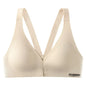 Plus Size Front Closure Sports Bra for Women