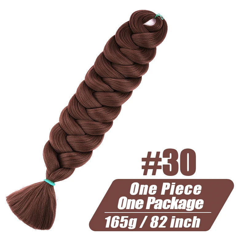 Kanekalon Jumbo Braiding Hair 82 Inch Kinky Straight