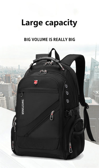 Waterproof Oxford Laptop Backpack for Travel and School