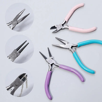 Portable Metal Pliers Tool Set for Jewelry Making
