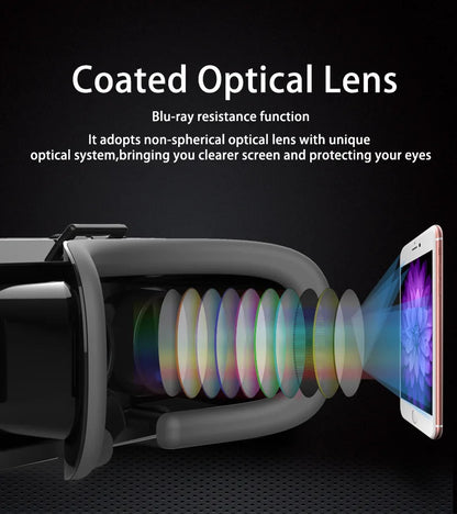 3D Virtual Reality Glasses Headset for Smartphones