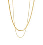 Vintage Textured Stainless Steel Necklace
