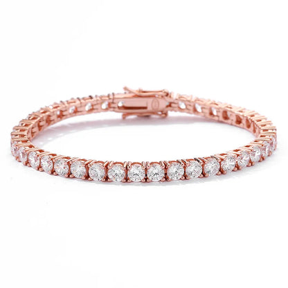 Moissanite Tennis Bracelet 925 Sterling Silver Unisex