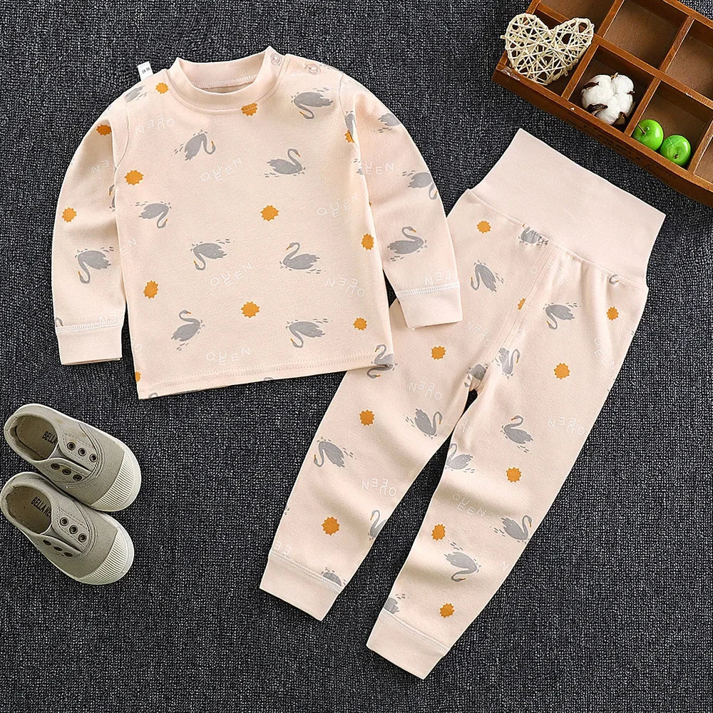 Children's Cotton Pajamas Set for Boys and Girls