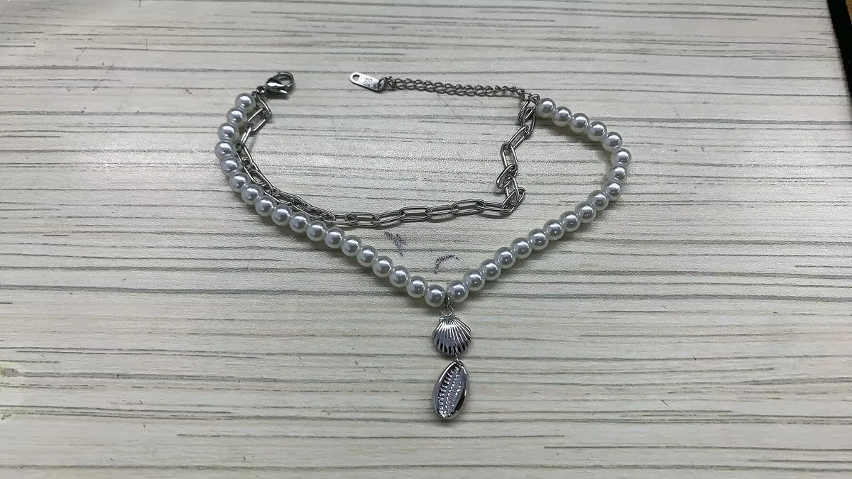 Gold Stainless Steel Bohemian Personalized Anklet