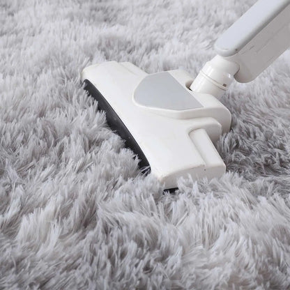 Round Plush Shag Carpet for Kids Room Decor