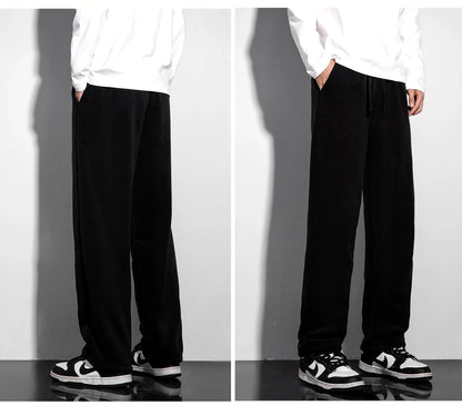 Unisex Winter Fleece Liner Drawstring Sweatpants