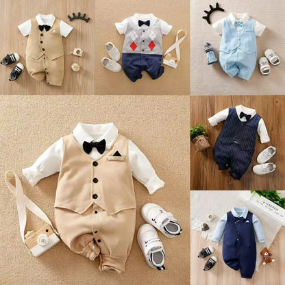 Cotton Baby Bodysuit Summer Short Sleeved Unisex