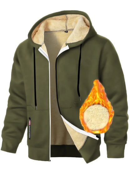 Animal Game Heavyweight Fleece Hooded Jacket