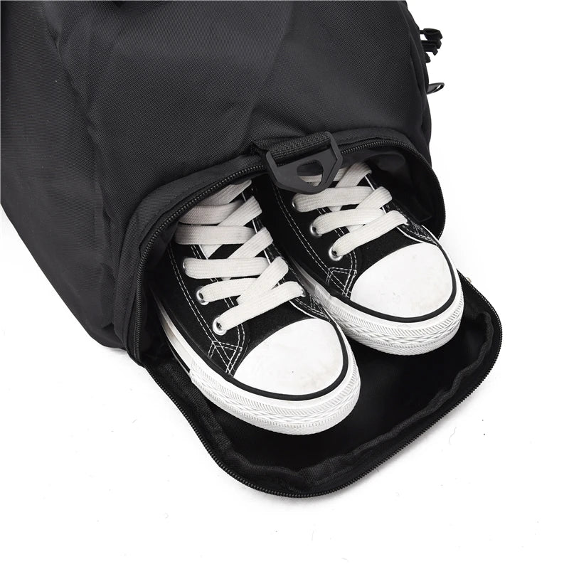 Waterproof Nylon Gym Bag for Fitness and Travel