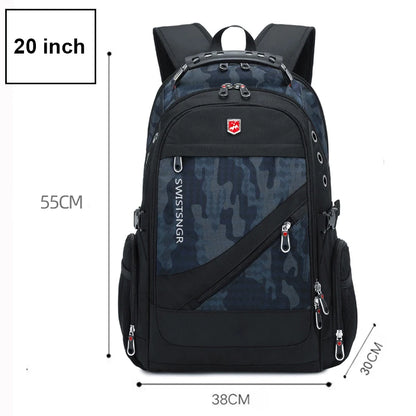 Waterproof Oxford Laptop Backpack for Travel and School