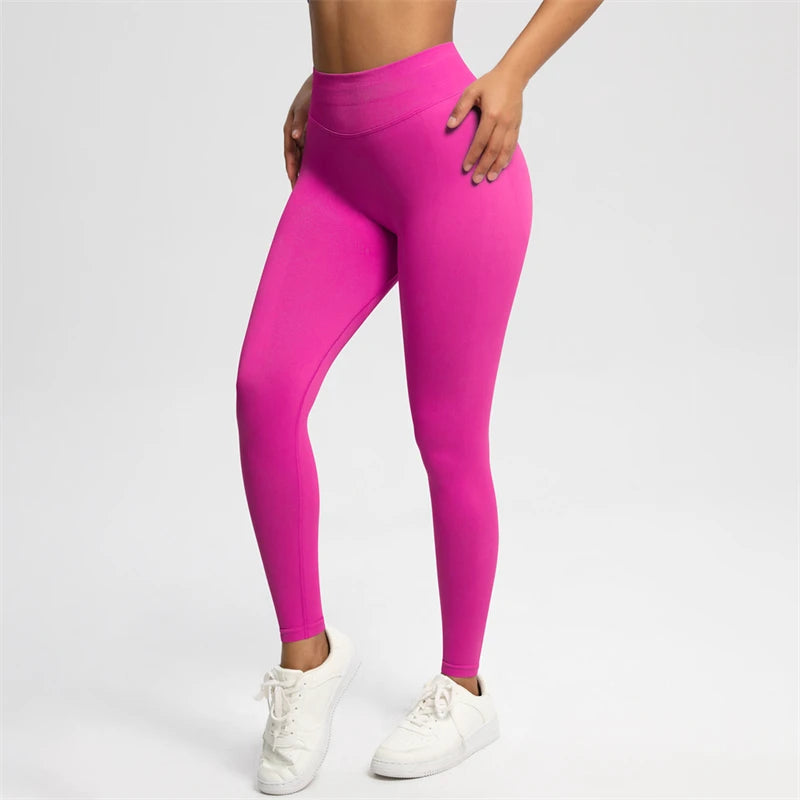 Women Seamless Bum Shaping Leggings Fitness Pants