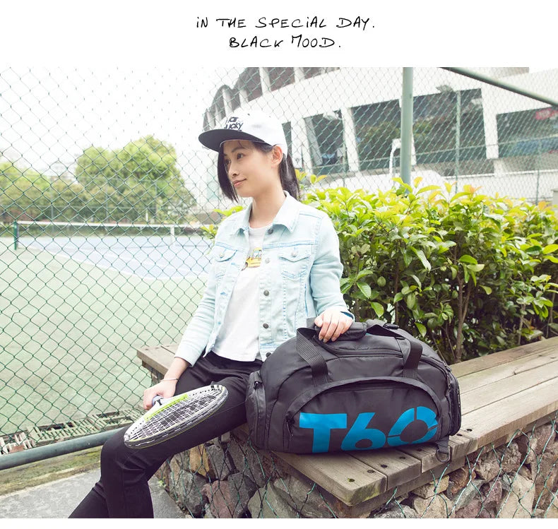 Waterproof Nylon Gym Bag for Fitness and Travel