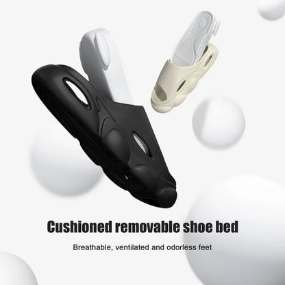 Men's Summer Platform Slides EVA Non-slip Beach Shoes