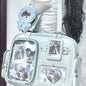 Harajuku Pin Doll Ita Bag Women PU Leather Shoulder Bag