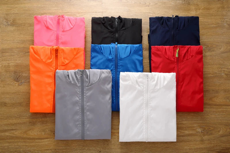 Ultra Light Men's Hooded Windbreaker Jacket