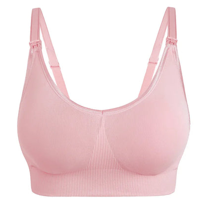 Wire-free Nursing Bra for Maternity Women in Natural Color