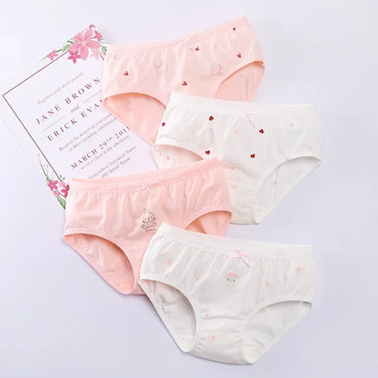 Girls Cotton Triangle Shorts Underwear 7-13 Years