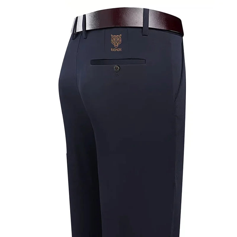 Men's Summer Casual Suit Pants Plus Size 28-42
