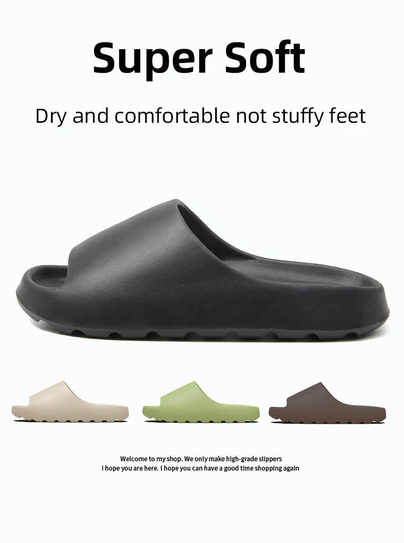 Coconut EVA Slippers Thick-soled Non-slip Sandals