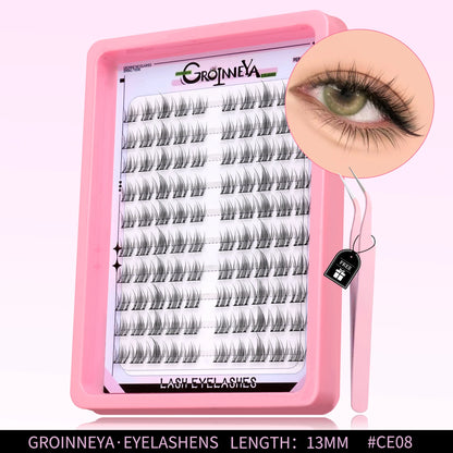 GROINNEYA C-Curl Cluster Eyelashes