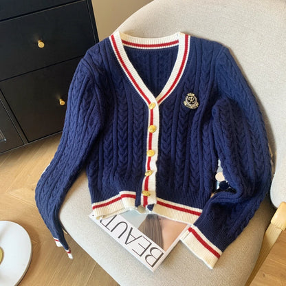 Cashmere V Neck Pullover Knitwear Jumper for Women