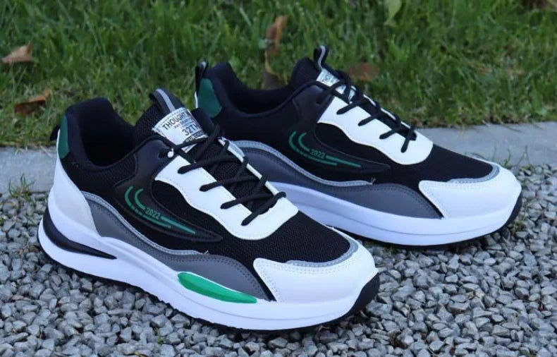 Men's Casual Running Sneakers with Rubber Outsole