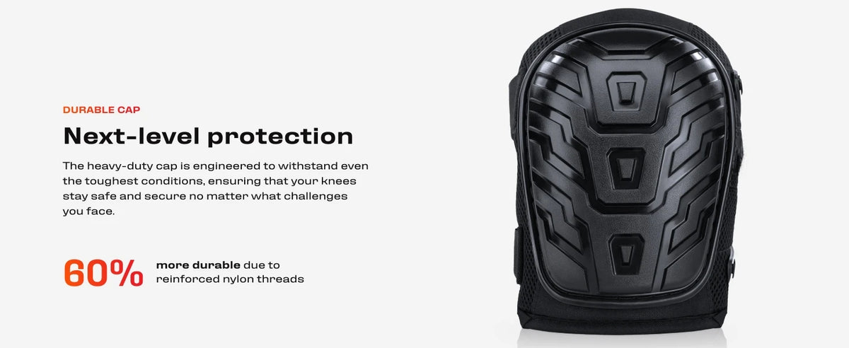 Heavy Duty EVA Foam Knee Pads with Gel Cushion
