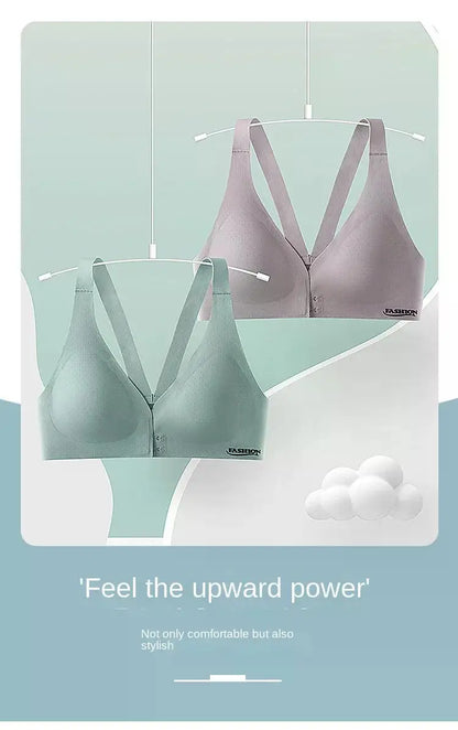 Plus Size Front Closure Sports Bra for Women