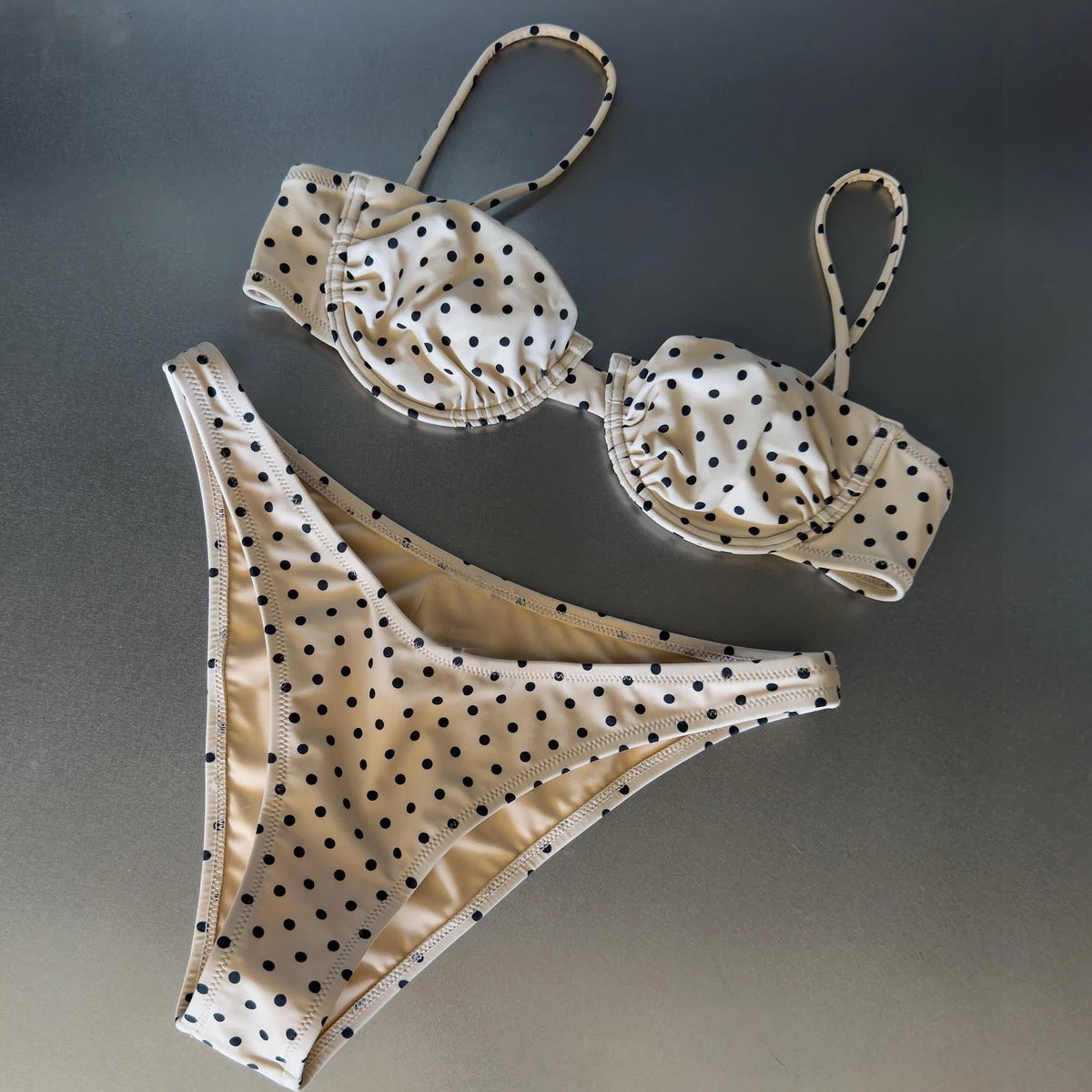 Dot Micro Bikini Women Swimwear Push Up Bathing Suit