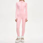 Women's Waterproof Ski Jumpsuit Hooded Winter Outfit