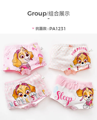 Paw Patrol Girls Cotton Underwear Set