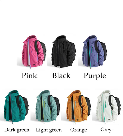 Unisex Waterproof Hiking Jacket Windbreaker