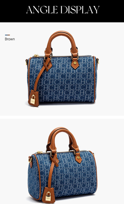Women's Casual PU Messenger Bag with Saddle Shape