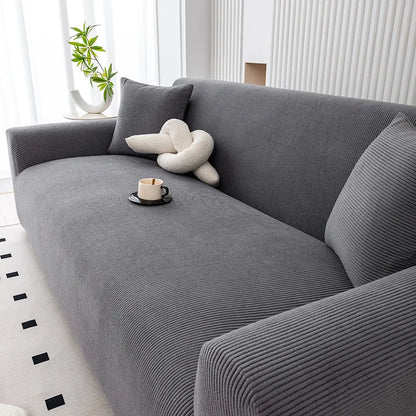 Thick Soft Corduroy Non-Slip Sofa Cover Universal Fit