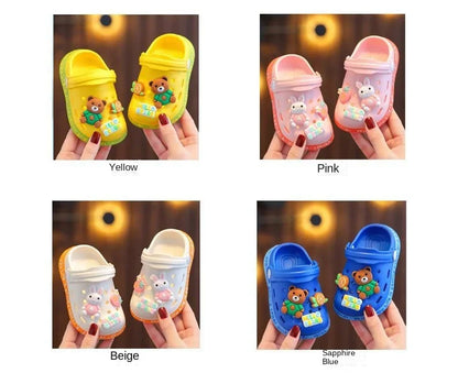 Children's Cartoon Slippers with Soft EVA Soles