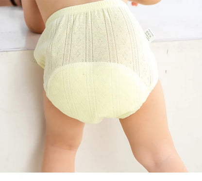Washable Cotton Newborn Training Pants for Infants