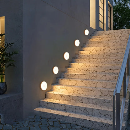3pcs Motion Sensor Night Lights Warm White Cold White