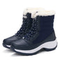 Women’s Waterproof Ankle Snow Boots with Fur Lining