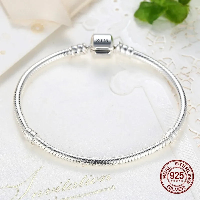 925 Silver Charm Bracelet for Women