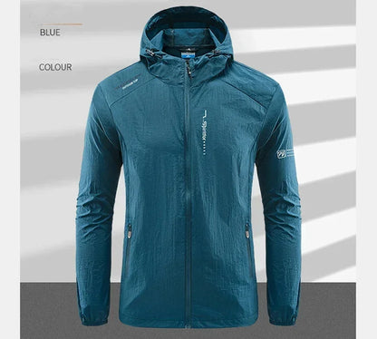 Men's UV Protection Quick Dry Windbreaker Jacket