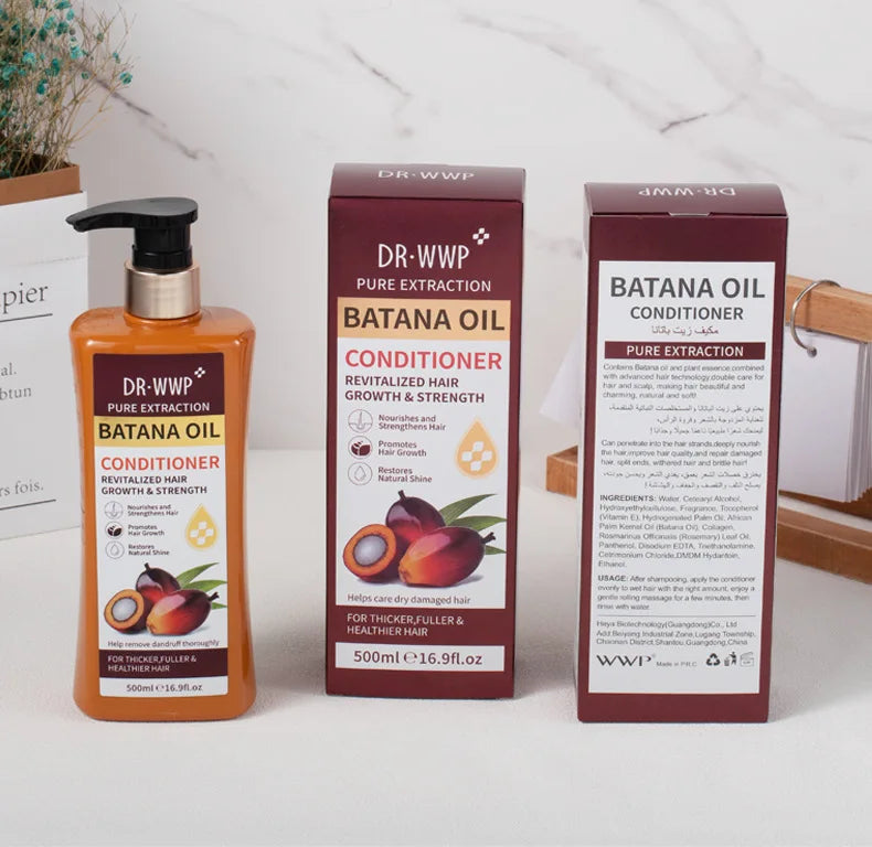 Batana Oil Shampoo & Conditioner Set (500ml)