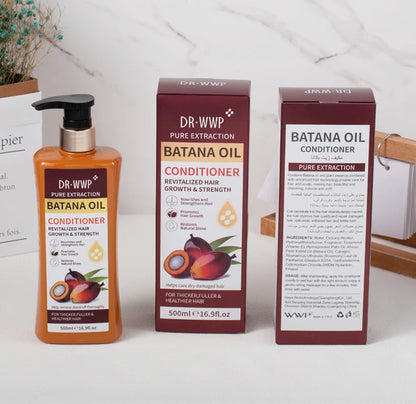 Batana Oil Shampoo & Conditioner Set (500ml)
