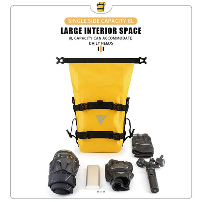Waterproof Motorcycle Frame Bumper Bag for BMW and Honda
