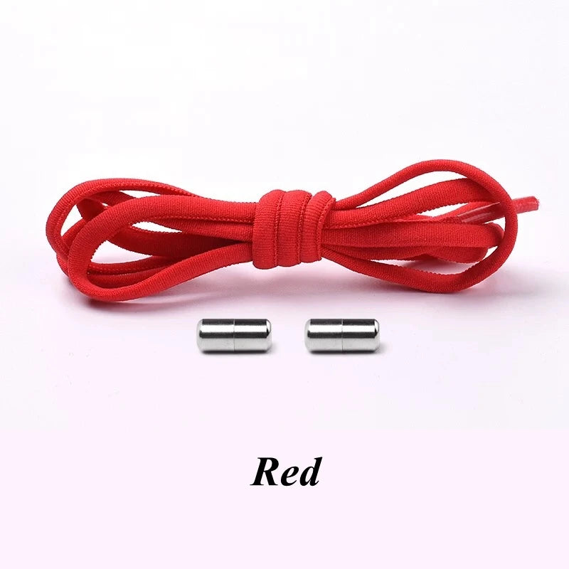 Round Elastic No Tie Shoelaces for Kids and Adults