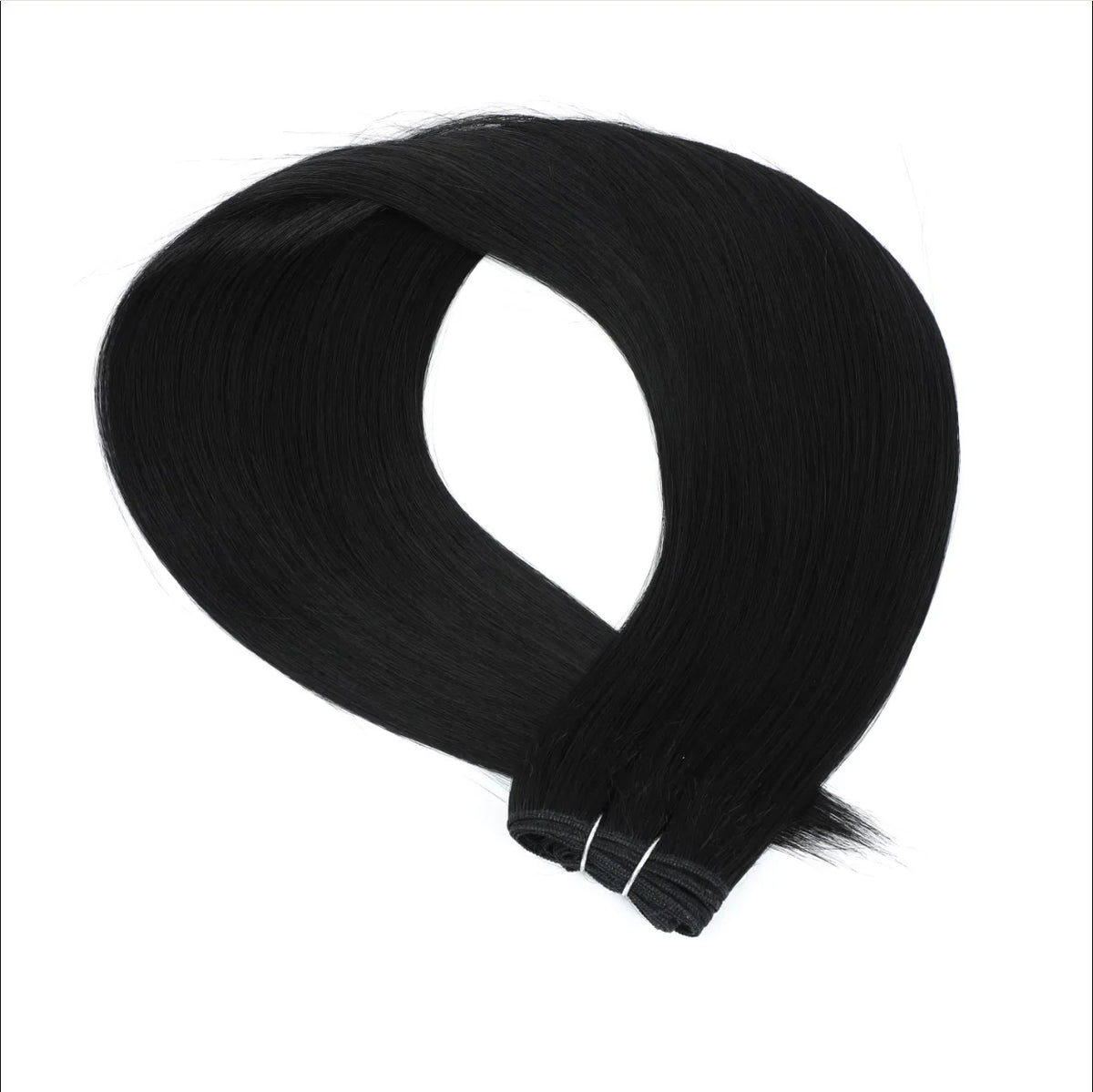 30 Inch Bone Straight Synthetic Hair Bundles Piano Blonde Ombre