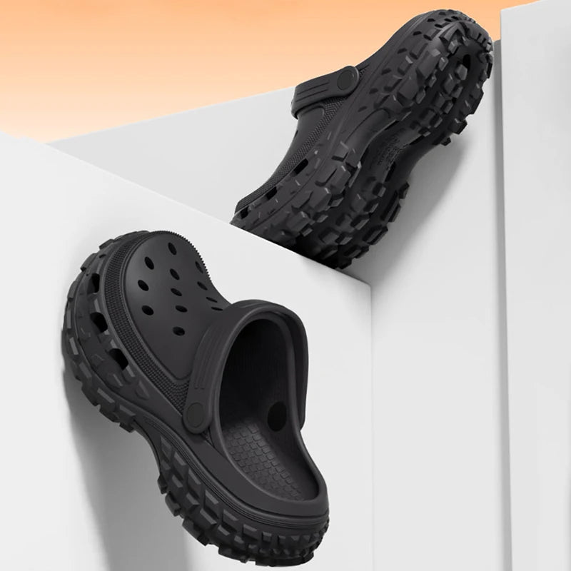 Women Closed Toe Platform Sandals Lightweight EVA